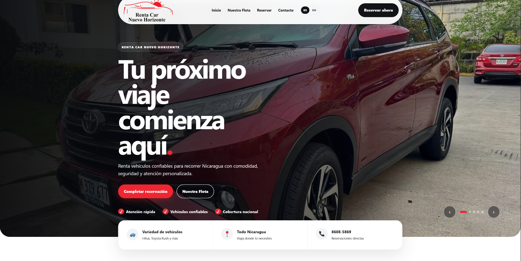 Renta Car Nuevo Horizonte