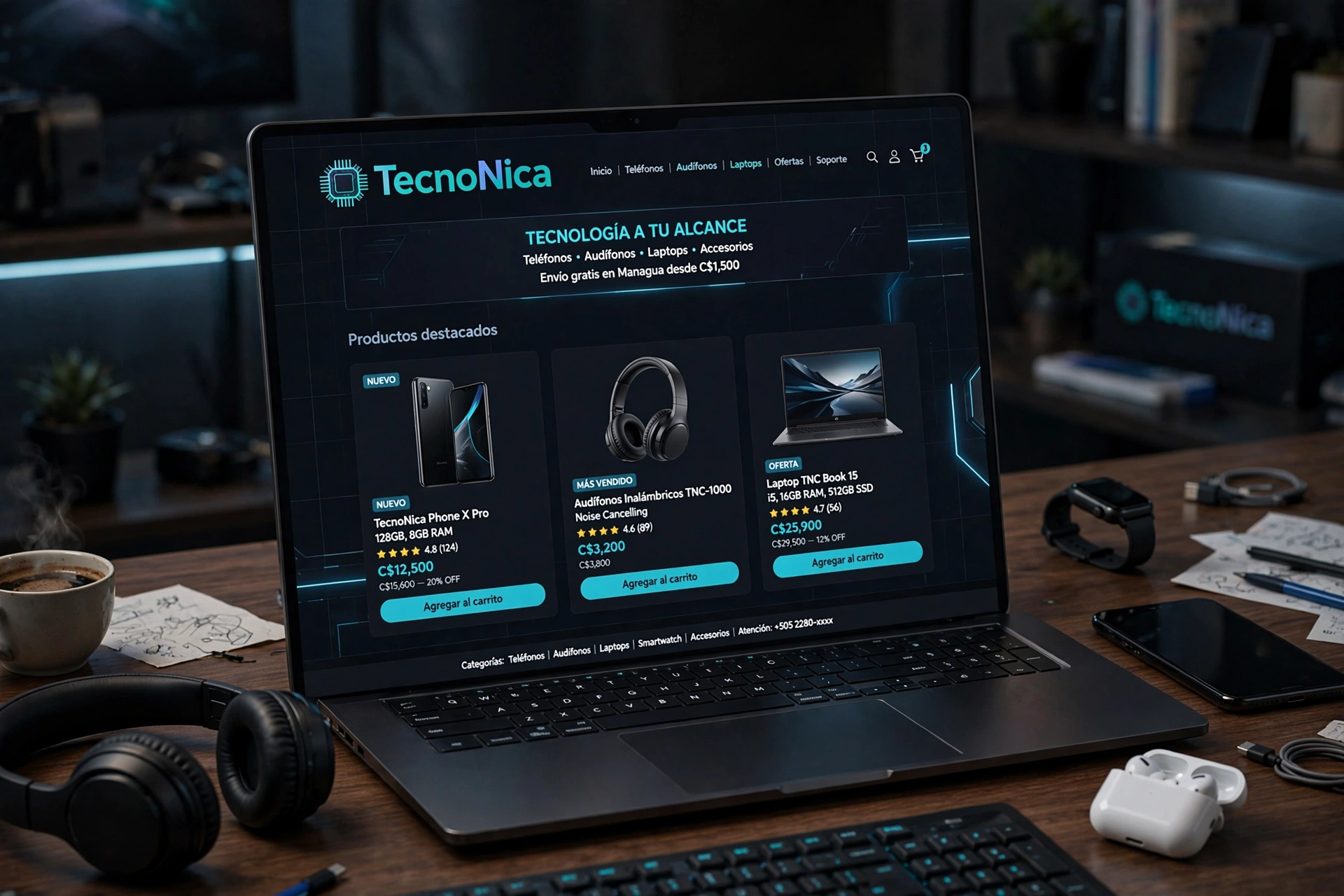 Tienda de tecnología